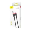 Cabo Micro-USB Baseus Cafule 1,5A 2 m (vermelho e preto)
