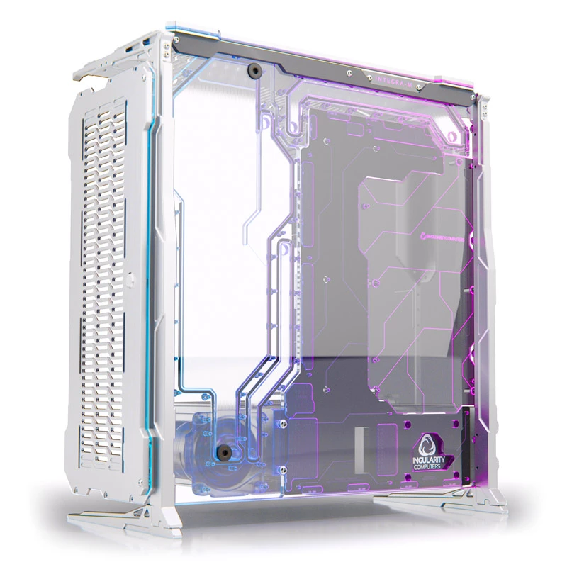 Singularity Computers Spectre Integra-M Elite caixa de PC, prateada