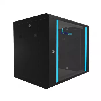 Armário de parede Extralink Extralink Armário rack 9U 600x450 preto