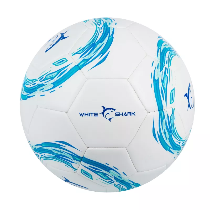Bola de futebol White Shark TB-001 Dribbler 32 painéis tamanho 5