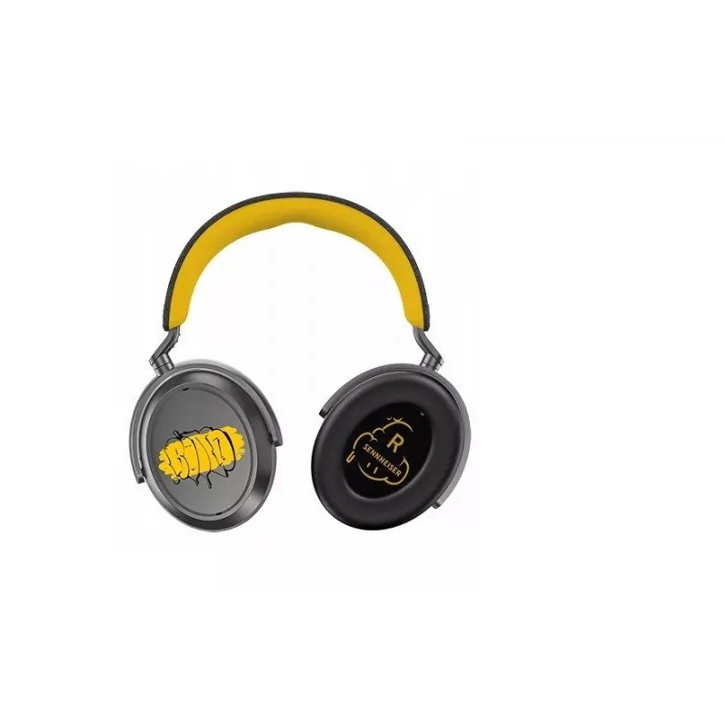 Sennheiser Momentum 4 Wireless 80th Anniversary Edition auscultadores, amarelo/cinzento