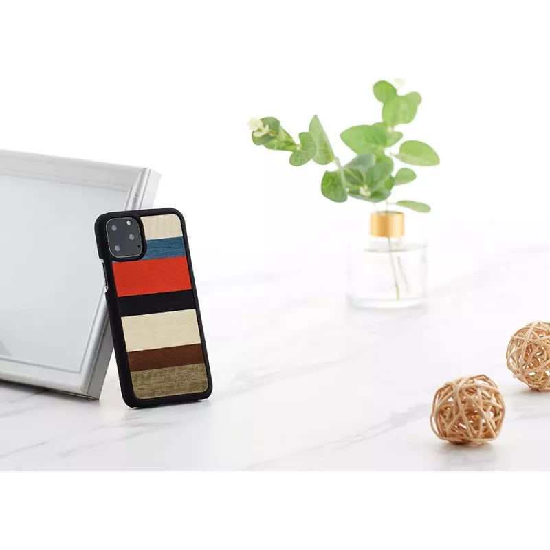 Capa para smartphone man and wood para iPhone 11 Pro — corallina preto