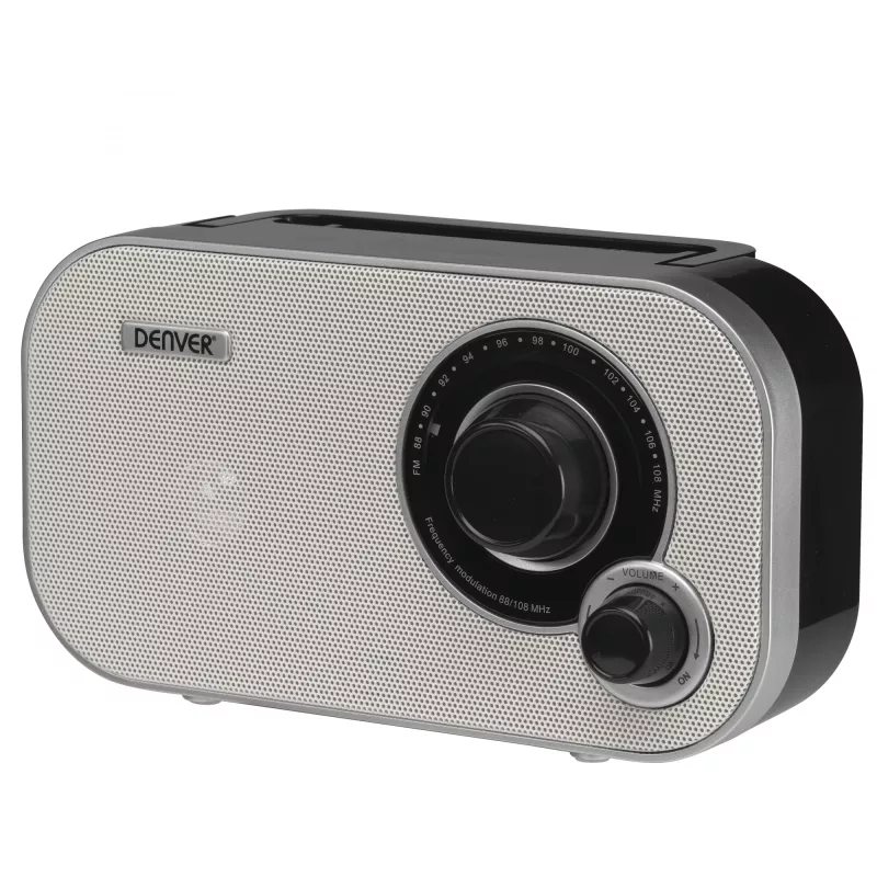 Rádio pessoal DENVER TR-51WHITE preto branco