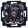 Dimmer rotativo encastrado Busch-Jaeger 2117/11 U, 230 V AC, 50–60 Hz, preto