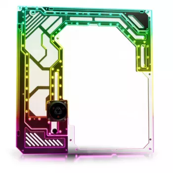 Painel lateral para caixa Singularity Spectre 4 Aevum Dual Loop painel lateral acrílico transparente preto