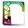 Painel lateral para caixa Singularity Spectre 4 Aevum Dual Loop painel lateral acrílico transparente preto