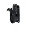 Coldre Mobilis REFUGE Holster HHD GUN M REFUGE Holster HHD GUN M, incl.: cinto de quadril (Basic), compatível com: terminais móveis com punho de pistola (031011)