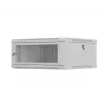 Armário de instalação 19 polegadas para montagem na parede LANBERG 4U 600x600 mm, cinzento
