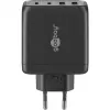 Carregador Goobay 64817 para dispositivos móveis auscultadores - smartphone - tablet preto carregamento rápido AC interior (64817)