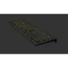 Teclado Logickeyboard LKB-OSX-A2M-DE USB QWERTZ alemão preto (LKB-OSX-A2M-DE)