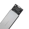 Caixa de alumínio QOLTEC 51833 para SSD M.2, SATA para USB 3.0, suporta até 2 TB