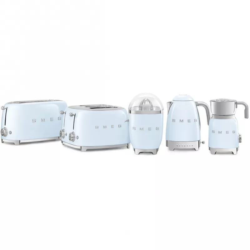 Torradeira Smeg 50's Style TSF02PBEU Azul pastel