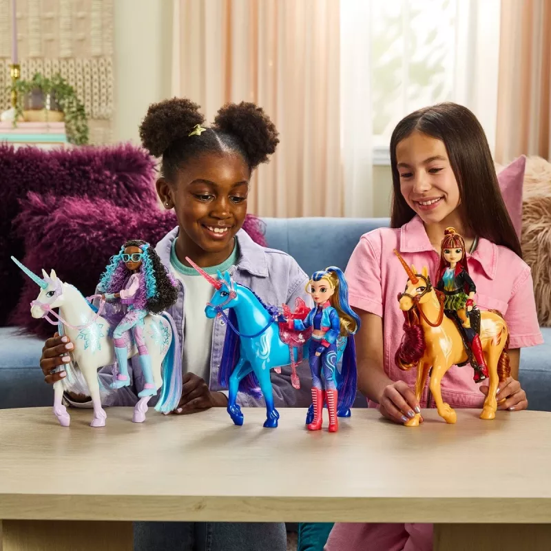 Spinmaster Unicorn Academy Fashion boneca Isabel 6072647 — boneca de moda da série Unicorn Academy