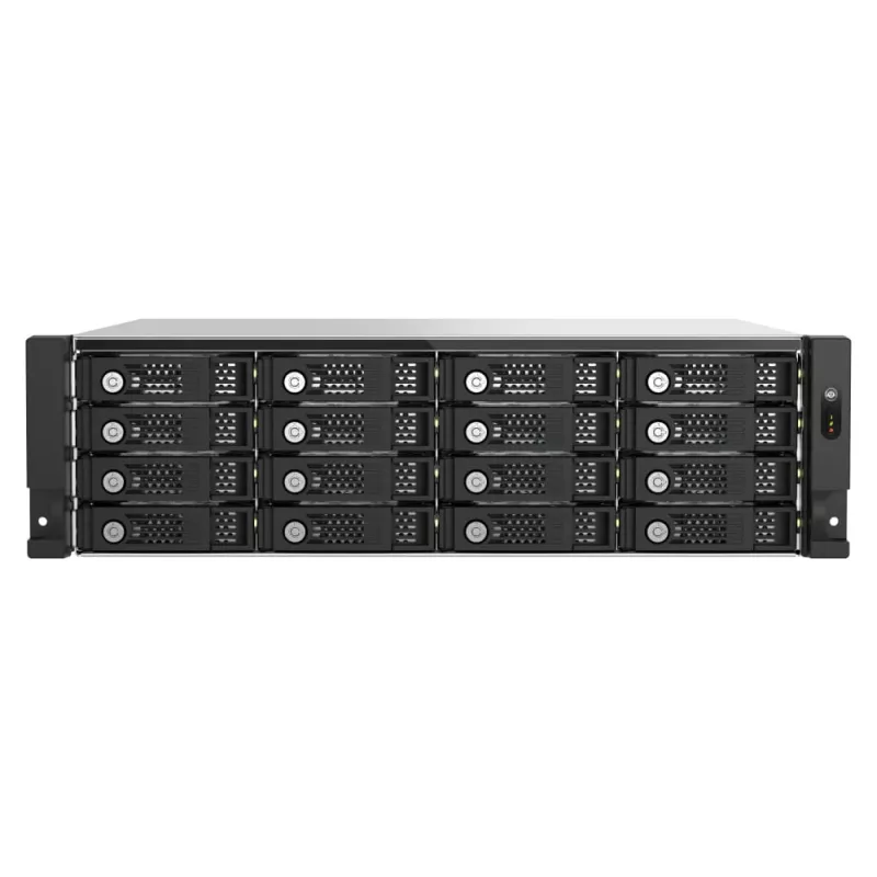 QNAP - TL-R1600PES-RP - Conjunto de discos - 16 baías (SATA-600 / SAS-3) SAS 12Gb/s (externo) montagem em rack 2U