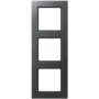 JUNG AC 583 BF ANM. Cor do produto: preto, Material: termoplástico. Largura: 87 mm, Altura: 229 mm (AC583BFANM)