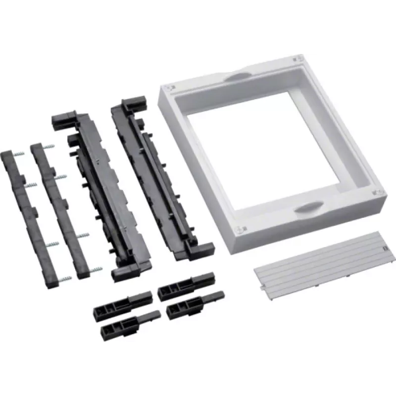 Hager UE21E5. Cor do produto: preto, branco, Material: plástico, Número de produtos incluídos: 1 unid. Largura: 300 mm, Profundidade: 125 mm, Altura: 250 mm