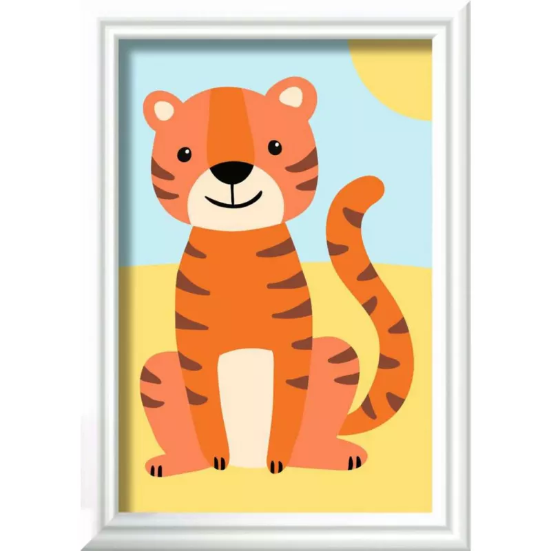 CreArt – Pequeno tigre, Pintura