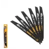 Lâmina de serra de vaivém/serra de recortes/serra sabre DeWALT DT2408L-QZ Lâmina de serra de vaivém Aço de alto carbono (HCS) 5 unid.