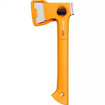 Machado individual Fiskars 1069101, cabeça em aço, 330 mm de comprimento, laranja
