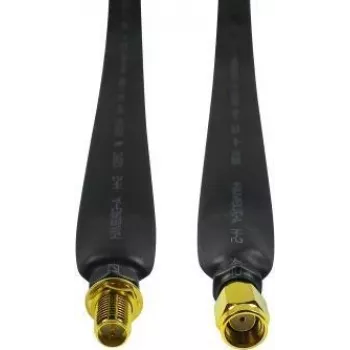 ALLNET ANT-CAB-RSMA-RSMA-40-W Cabo coaxial 0,4 m RP-SMA preto (ANT-CAB-RSMA-RSMA-40-W)