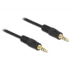 Cabo de áudio DeLOCK 0,5 m 3,5 mm conector macho/conector macho