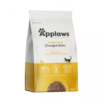 APPLAWS Adult Chicken - Alimento seco para gatos - 400 g