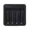 Carregador de pilhas Gembird BC-USB-03 compatível com USB AA AAA preto