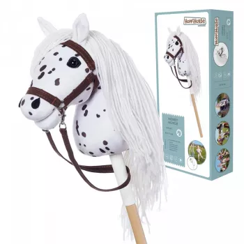 Cavalo de pau HOPPIHORSE Hobby Horse A4 Leopard