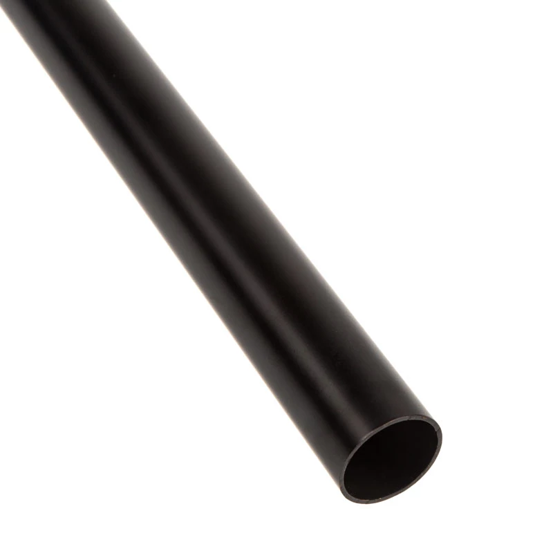 Tubo rígido 16 mm DE BitsPower None Chamfer tubo de latão 500 mm – acabamento carbono