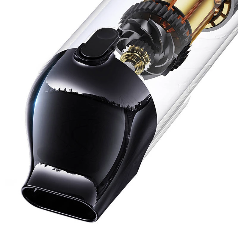 (Preto) Aspirador para automóvel Baseus A5 16000pa 130W aspirador automóvel 7500mAh aspirador doméstico