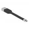 Cabo plano FPC DeLOCK 86936 USB Type-C para Gigabit LAN 15 cm