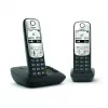 Telefone sem fios Gigaset A690 A Duo preto