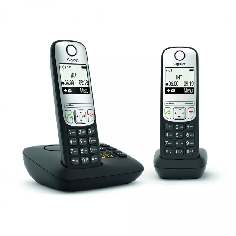 Telefone sem fios Gigaset A690 A Duo preto