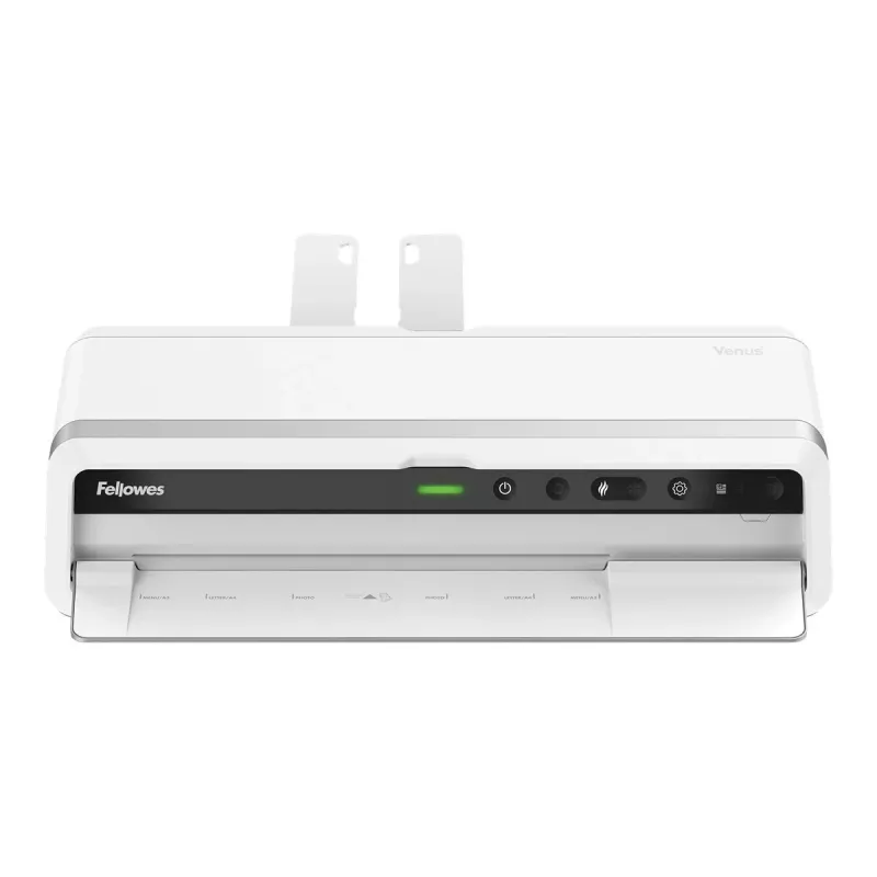 Plastificadora Fellowes Venus A3, 80–250 mícrons, com kit inicial de 10 bolsas de plastificação A4