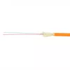 Microcabo de fibra ótica Fiberhome 2,5 mm, 2 FO G.657A1, bainha PE, laranja, bobina de 4 km