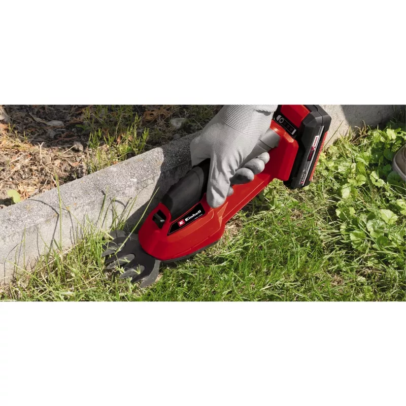 Tesoura de relva a bateria Power X-Change GC-CG 18/1 Li-Solo, 18 volts (vermelho/preto, sem bateria e carregador)