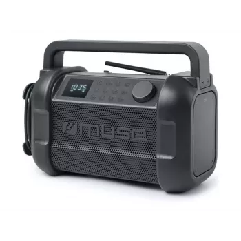Coluna de rádio Bluetooth portátil à prova de água muse M-928 FB com rádio FM e coluna incorporada