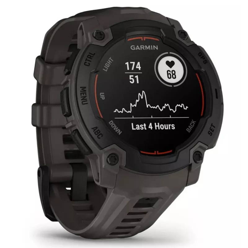Garmin Instinct E 2,29 cm (0,9 polegadas) MIP 45 mm Digital 176 x 176 píxeis preto GPS (Satélite)
