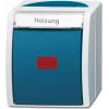 Interruptor de emergência para aquecimento BUSCH-JAEGER 2601/2SKWNH-53 ocean desligado 2 polos com placa de identificação 2601/2SKWNH-53 (1085-0-1610)