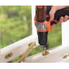 Black & Decker MT218KB Máquina de furar 800 rpm preto, laranja 1,46 kg