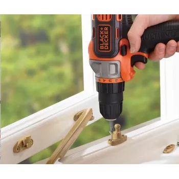 Black & Decker MT218KB Máquina de furar 800 rpm preto, laranja 1,46 kg