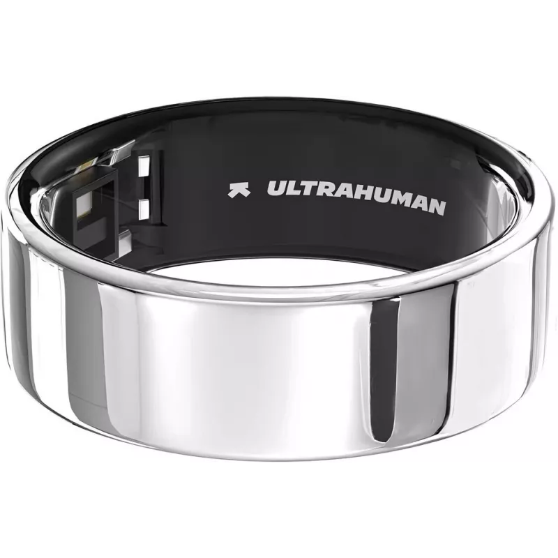Ultrahuman Ring Air Air Silver tamanho 10