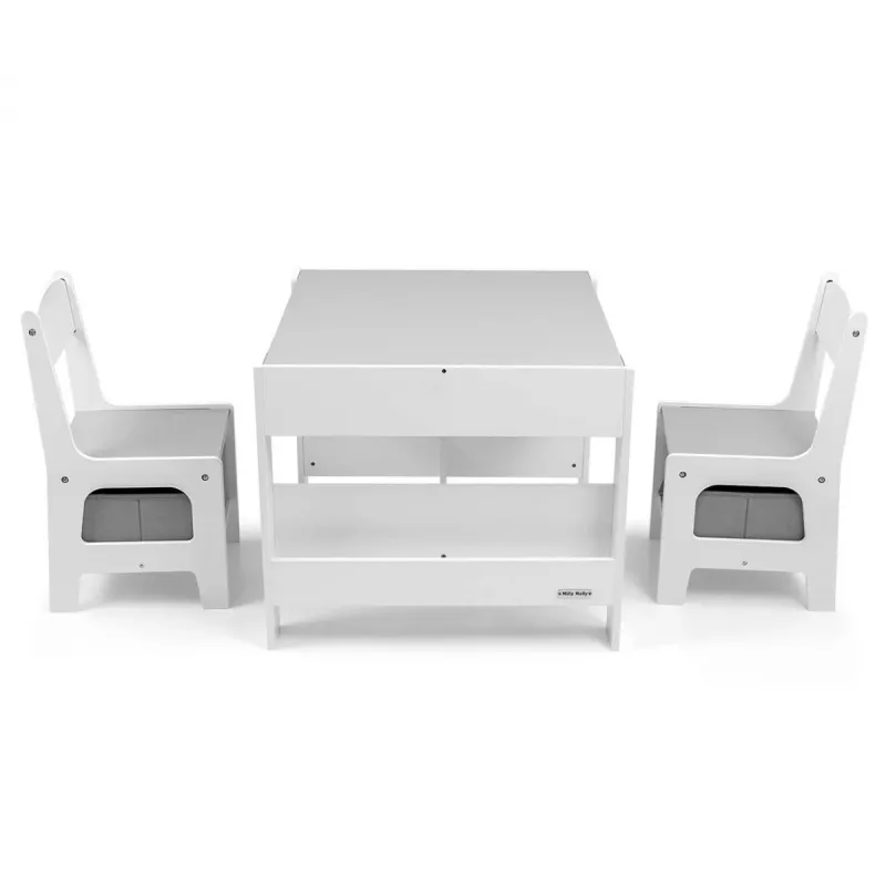 Conjunto de móveis para criança Milly Mally Sven White – modelo 5488, acabamento branco