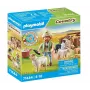 Jogo de simulação de pastor com ovelhas Playmobil