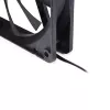 Ventoinha Alphacool 24853 14 cm preta 2000 RPM hidráulica