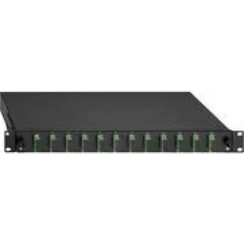 Caixa de fusão para montagem em rack Rutenbeck BasicLine 19 polegadas expansível 2280307240
