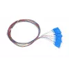 Conjunto de pigtails SC/UPC monomodo Extralink G.652D 900µm FTTH 1,5 m 12 unid. 12 cores