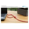 Goodconnections 8070VR-010R Cabo de rede Ethernet vermelho