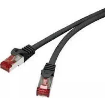 Cabo de patch Ethernet Renkforce RF-4979744 preto