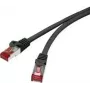Cabo de patch Ethernet Renkforce RF-4979744 preto